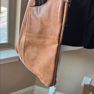 Raven  + Lily :Joanna Gaines/Magnolia  inspired Brown Leather Tote Bag